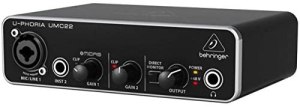 Behringer U-PHORIA UMC22 Audio Interface