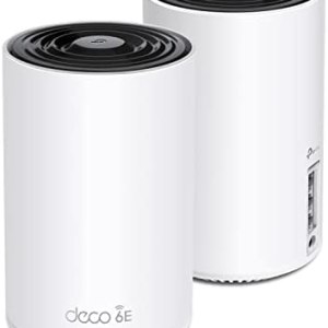 TP-Link Deco AXE5400 Tri-Band WiFi 6E Mesh System(Deco XE75) - Covers up to 5500 Sq.Ft, Replaces WiFi Router and Extender, AI-Driven Mesh, New 6GHz Band, 2-Pack  Everything ElseLive viewers eye icon
