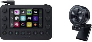 Razer Stream Controller: All-in-One Keypad for Streaming - 12 Haptic Switchblade Keys - 6 Tactile Analog Dials - 8 Programmable