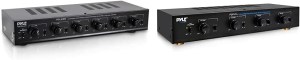 6 Channel Speaker Selector Switch - Multi Zone A B Speaker Distribution Controller Box w/ Independent Audio Source Volume