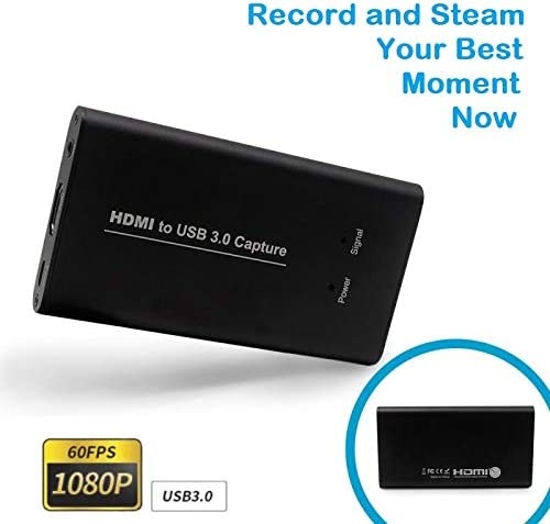 P Panoraxy USB Capture Video Card , HDMI to USB 1080P60S Recording,Free Lag Loop-Out Video,USB 3.0 ,MIC Input,Audio Output, - Image 6