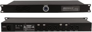 DDARKHORSE FBX-4 4-in 4-Out Microphone Anti-Howling Feedback Suppressor, Microphone Stage ktv Effector, Feedback Frequency