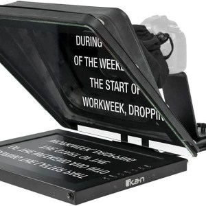 Ikan Professional 17 Inch High Bright Beam Splitter 70/30 Glass Teleprompter (PT4700)