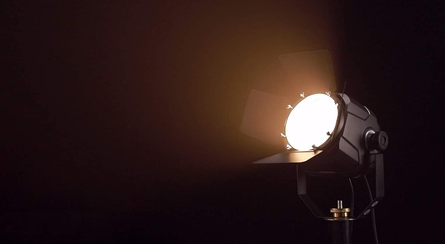 DragonX 2in1 Professional Powerful Hybrid Spotlight with Barn Doors COB LED 50/50 Cool and Warm White Stage Lighting for - Image 4