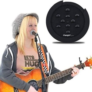 Guitar Soundhole Cover 2Pcs Adjustable 100Mm Acoustic Electric Guitar Pickup Sound Hole Cover Feedback Suppressor Accessory Part