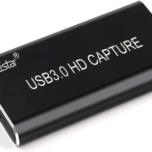 Wiistar HDMI Game Capture Card 1080P HDMI to USB 3.0 Type C Live Video Capture Game Capture Recording HDMI to USB 3.0 Adapter