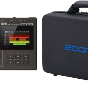Zoom R20 Multi Track Tabletop Recorder, with Touchscreen, Onboard Editing, 16 Tracks, 6 XLR Inputs, 2 Combo Inputs, Effects,