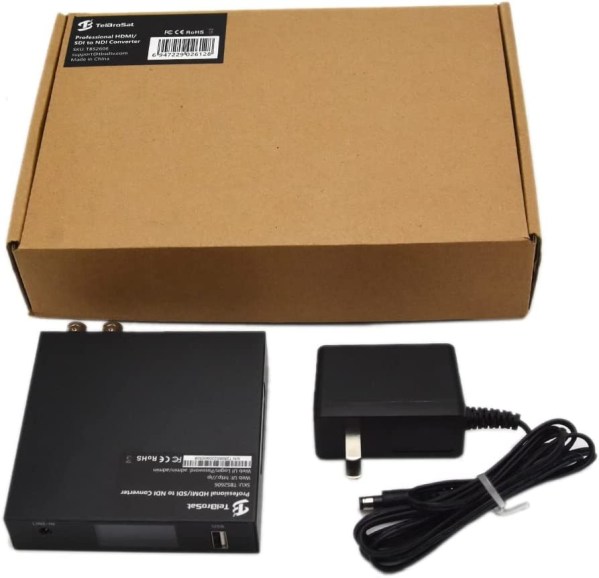 TelBroSat Full NDI Encoder HDMI / SDI to NDI Converter with Low Latency ...