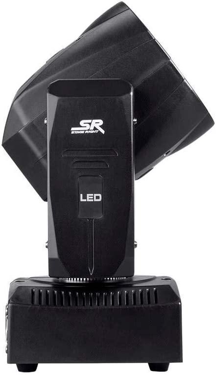 Monoprice Stage Wash Moving Head (RGBW) | with Zoom, 12 Watt, x 7 LED, Includes Built-in auto and Sound Active Programs - Stage - Image 4