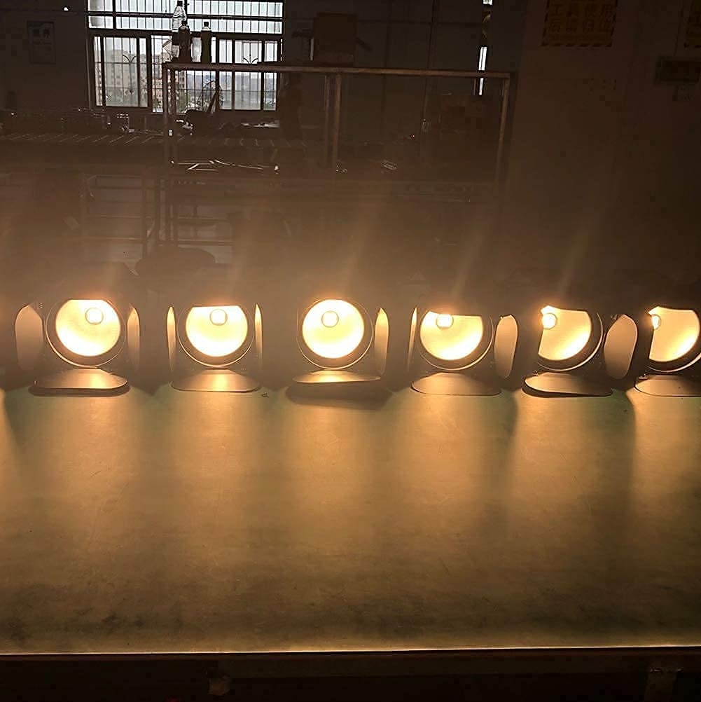 V-Show 200W Stage COB Par Light - Studio Lights Warm White DMX