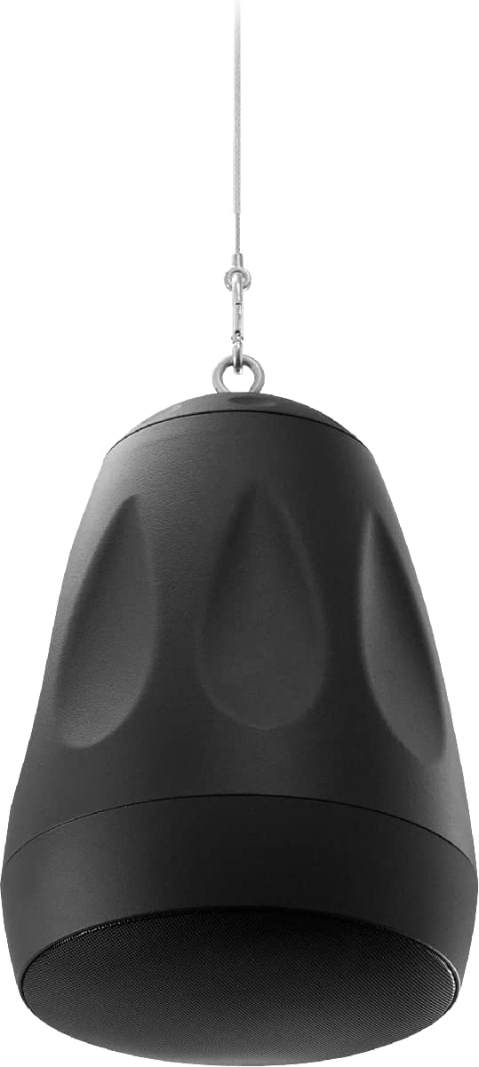 Earthquake Sound PLS6.5 6.5" 2-Way Pendant / Landscape Speaker (25V/70V/100V/8Ohm 120W), Black