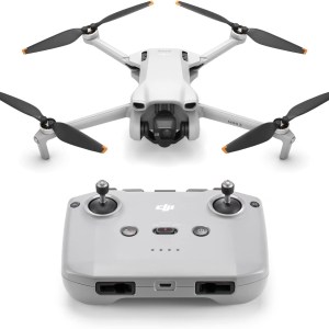 DJI Mini 3 Pro (DJI RC) – Lightweight and Foldable Camera Drone with 4K/60fps Video, 48MP Photo, 34-min Flight Time,