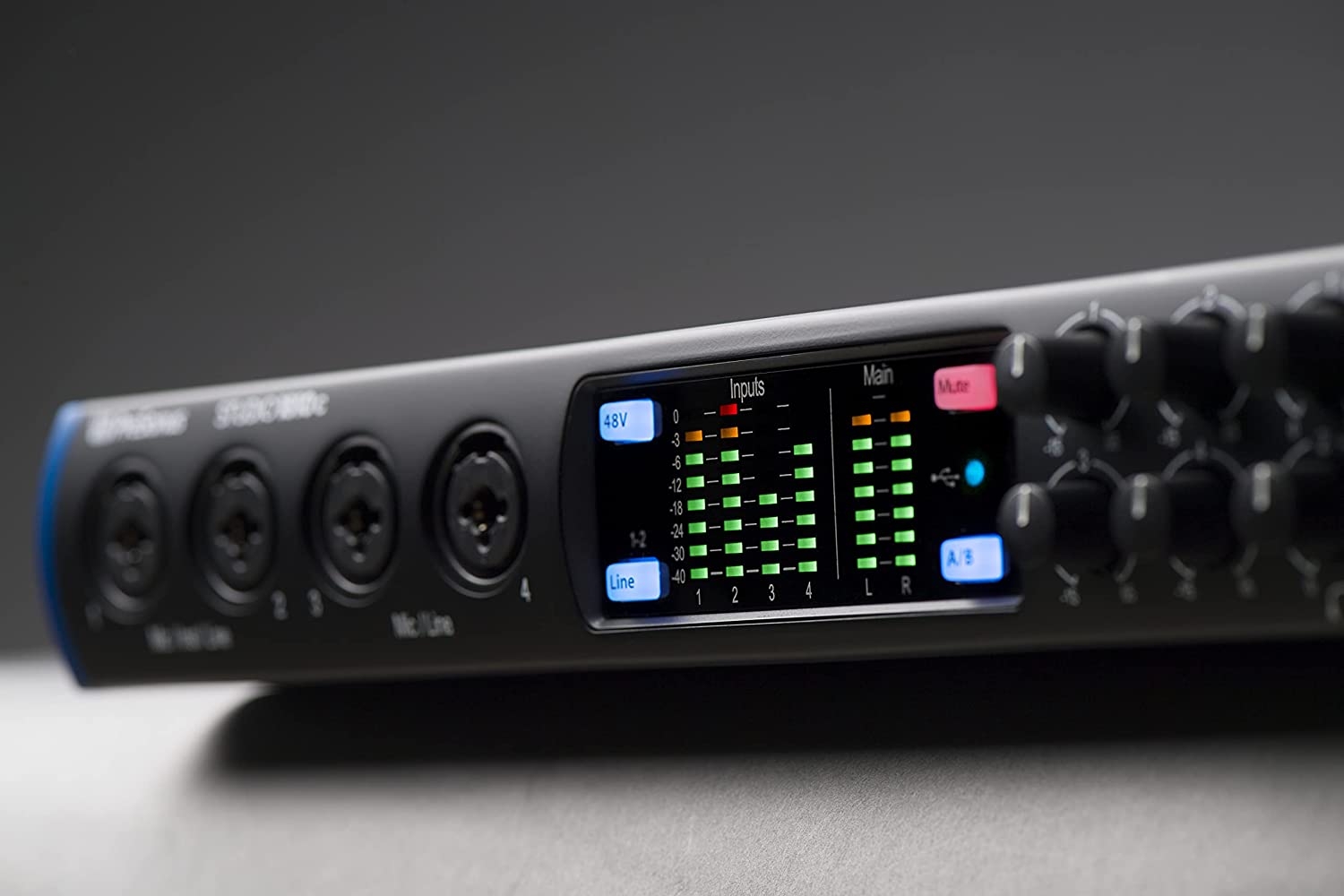 PreSonus Studio 24c 2x2, 192 kHz, USB Audio Interface with Studio One Artist and Ableton Live Lite DAW Recording Software - Image 40