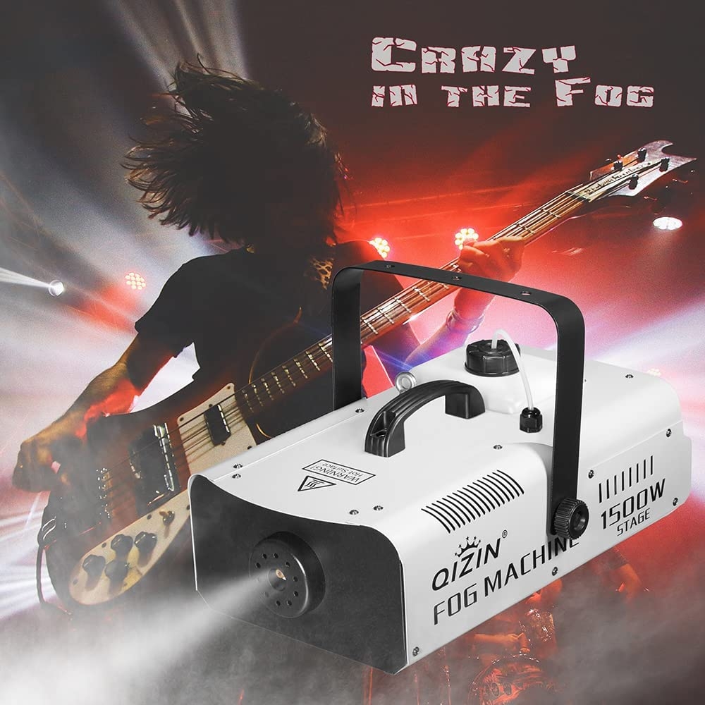Fog Machine 1500 Watt with 2 Sets of Controllers, Professional Stage Smoke Machine for DJ Halloween Parties Wedding Christmas - Image 20