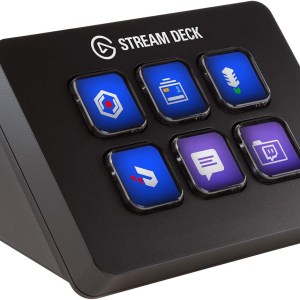 Elgato Stream Deck Mini – Compact Studio Controller, 6 Macro Keys, Trigger Actions in Apps and Software Like OBS, Twitch,