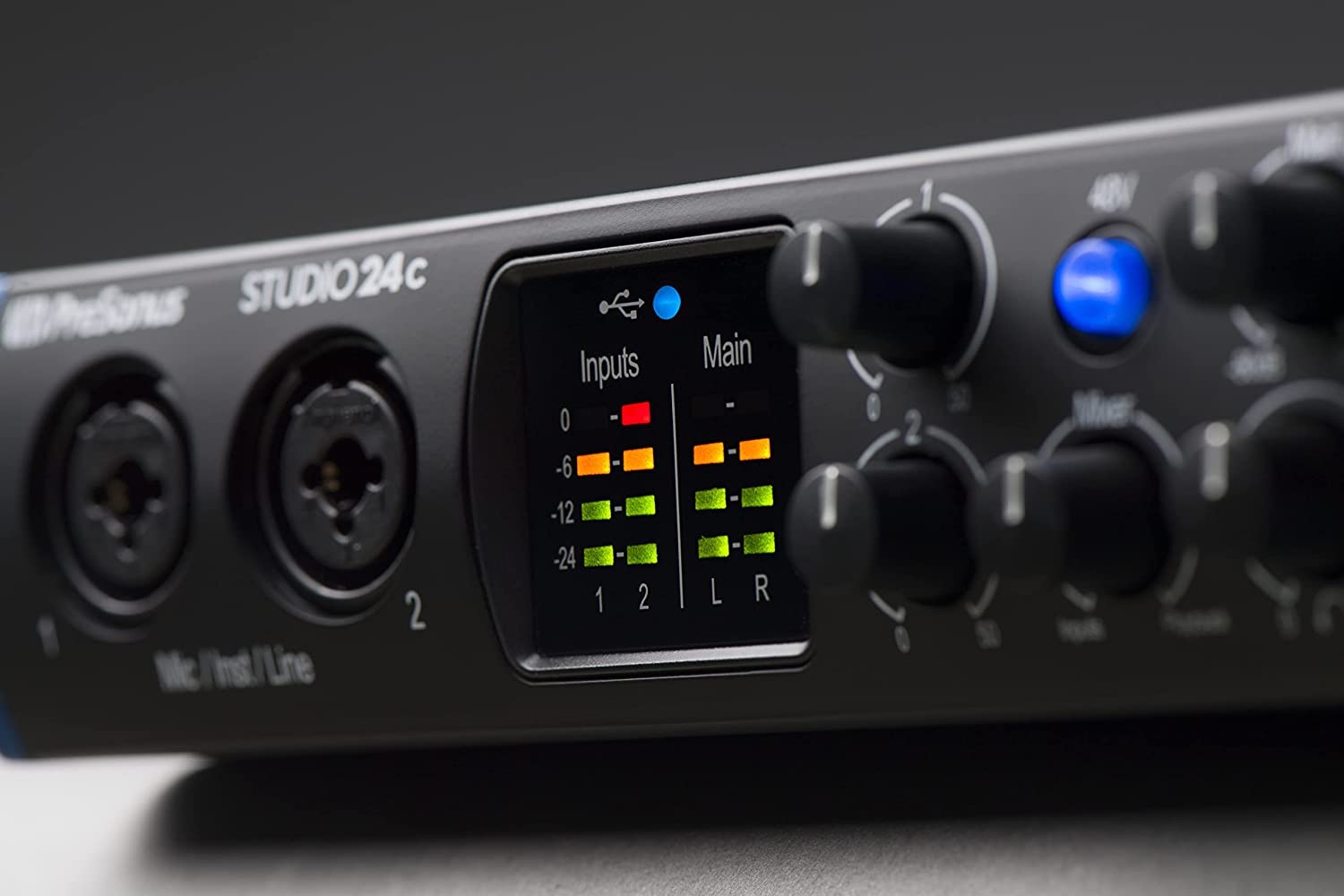 PreSonus Studio 24c 2x2, 192 kHz, USB Audio Interface with Studio One Artist and Ableton Live Lite DAW Recording Software - Image 49