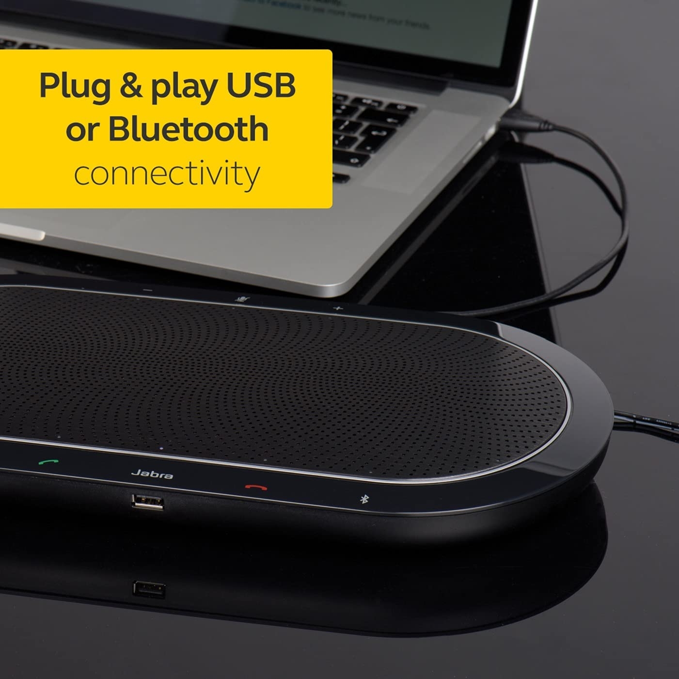 Jabra Speak 510 Wireless Bluetooth Speaker for Softphone and Mobile Phone – Easy Setup, Portable Speaker for Holding Meetings - Image 69