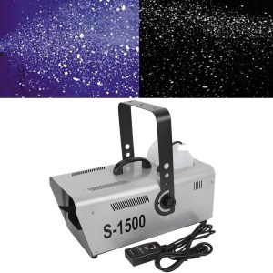 Tengchang 1500W Snow Machine Professional Stage DJ Party Snowflake Maker W/Controller