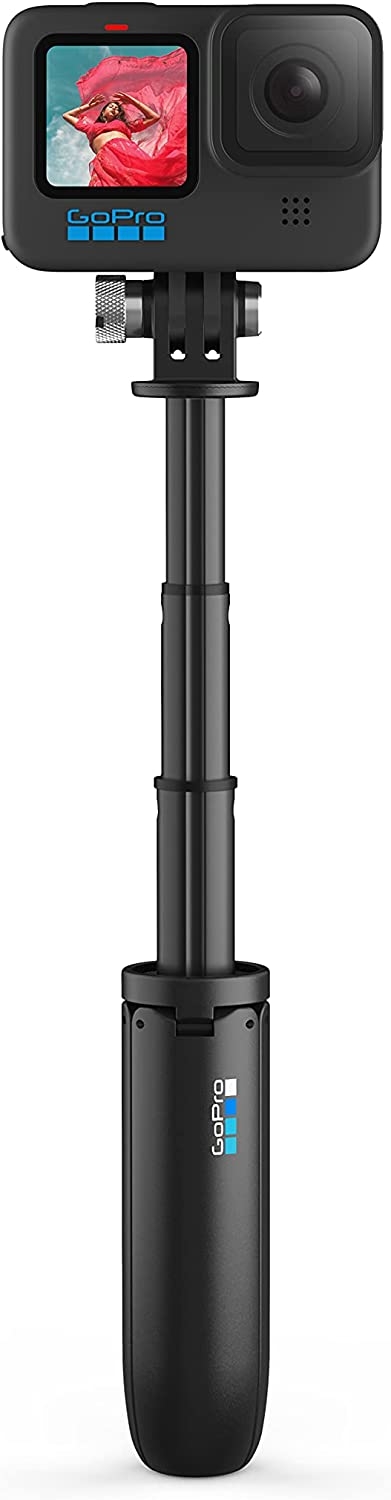GoPro HERO10 Black Accessory Bundle - Includes HERO10 Camera, Shorty (Mini Extension Pole + Grip), Magnetic Swivel Clip, - Image 7