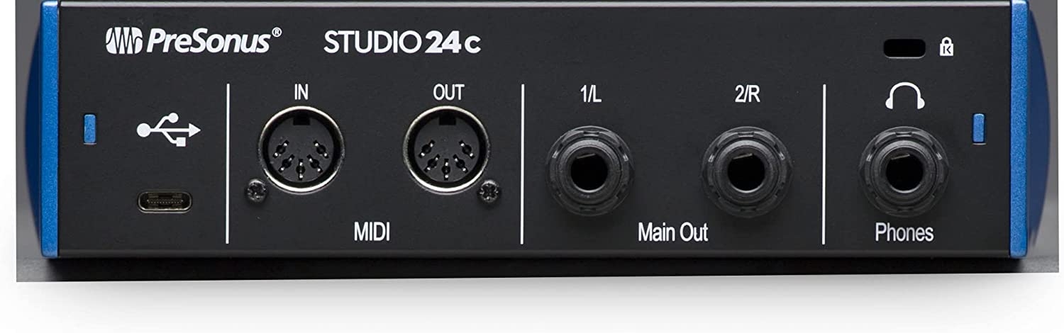 PreSonus Studio 24c 2x2, 192 kHz, USB Audio Interface with Studio One Artist and Ableton Live Lite DAW Recording Software - Image 44