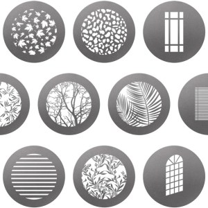 Westcott GOBO Pack: Environmental Designs (10-Pack) for use with Optical Spot by Lindsay Adler