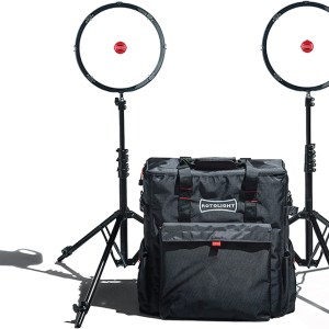 Rotolight AEOS 2 Ultimate Kit – A Portable 2 Light RGBWW Color LED Bundle for Photography and Videography with Built-in HSS