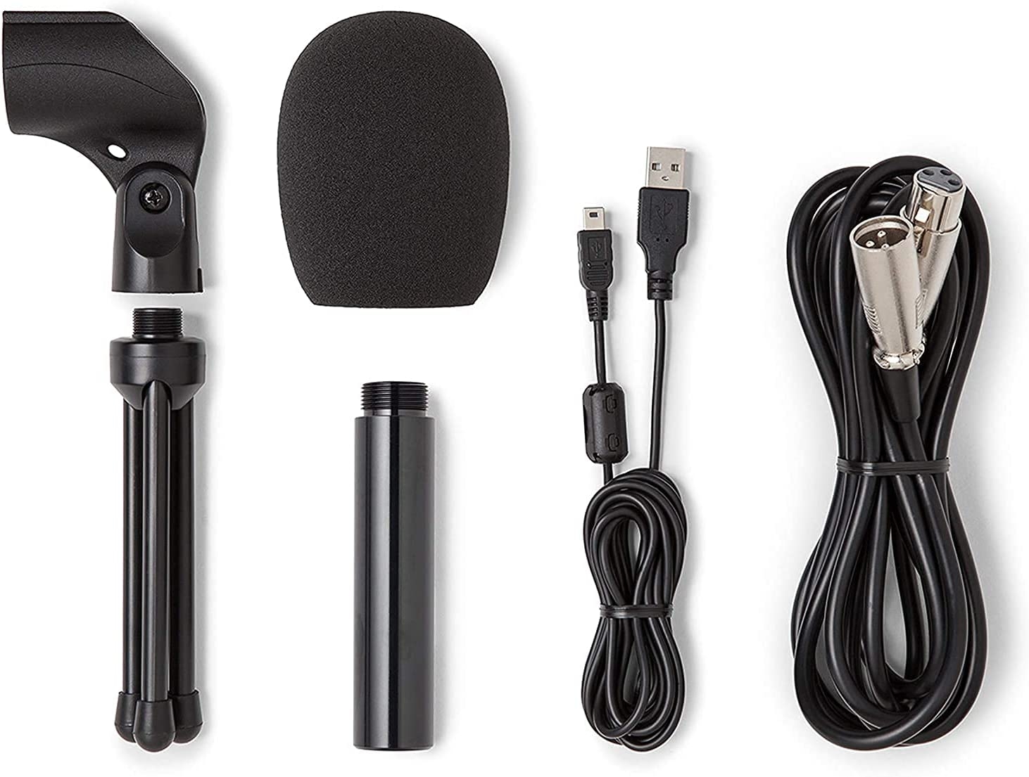 Samson Technologies Q2U USB/XLR Dynamic Microphone Recording and Podcasting Pack (Includes Mic Clip, Desktop Stand, Windscreen - Image 34