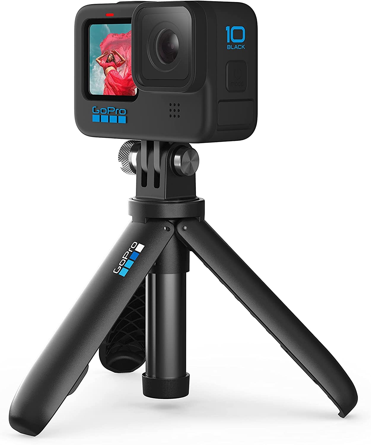 GoPro HERO10 Black Accessory Bundle - Includes HERO10 Camera, Shorty (Mini Extension Pole + Grip), Magnetic Swivel Clip, - Image 8