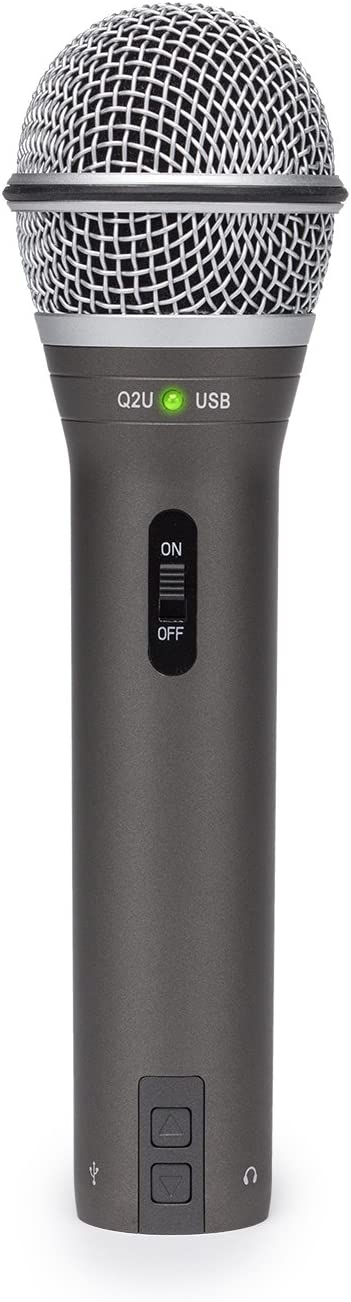 Samson Technologies Q2U USB/XLR Dynamic Microphone Recording and Podcasting Pack (Includes Mic Clip, Desktop Stand, Windscreen - Image 3