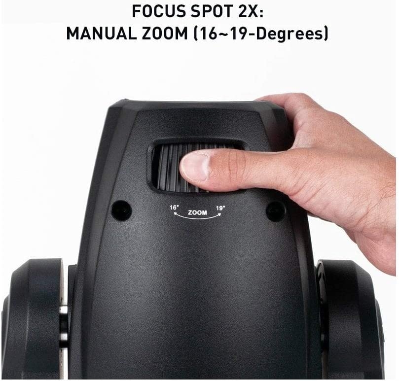 ADJ FOCUS SPOT 2X 100W UV LED Moving Head - Image 3