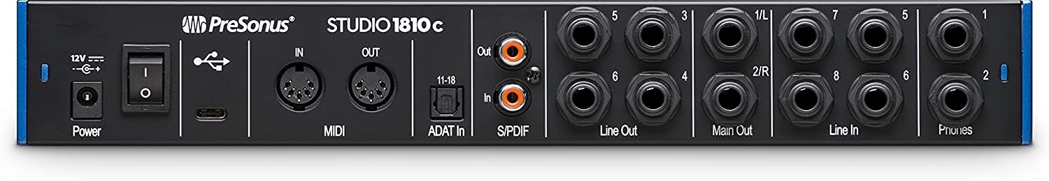 PreSonus Studio 24c 2x2, 192 kHz, USB Audio Interface with Studio One Artist and Ableton Live Lite DAW Recording Software - Image 35