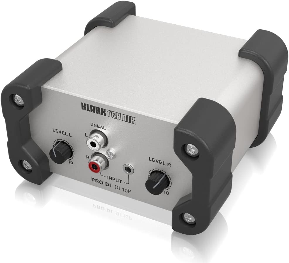 Klark Tekink PRO DI DI 10P Passive DI Box with Stereo Input/Summed Mono Output, Midas Transformer and Extended Dynamic Range - Image 4