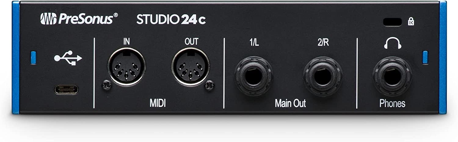 PreSonus Studio 24c 2x2, 192 kHz, USB Audio Interface with Studio One Artist and Ableton Live Lite DAW Recording Software - Image 42