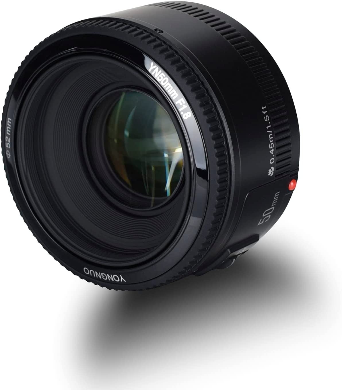 YONGNUO YN50mm F1.8 Lens Large Aperture Auto Focus Lens Compatible with Canon EF Mount EOS Camera - Image 8
