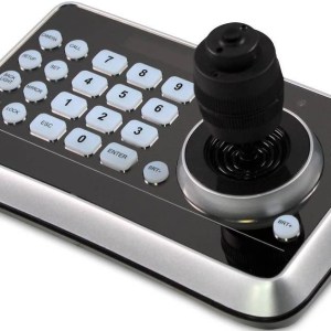 Lumens VS-K20 PTZ Camera Controller, Joystick for Pan/Tilt/Zoom and Focusing, RS-232/RS-422 Communication Interfaces, High