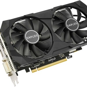 SAPLOS Radeon R9 370 Graphics Cards, 4GB GDDR5 256 Bit, DisplayPort HDMI DVI, Video Cards for PC, Gaming Computer GPU, Dual