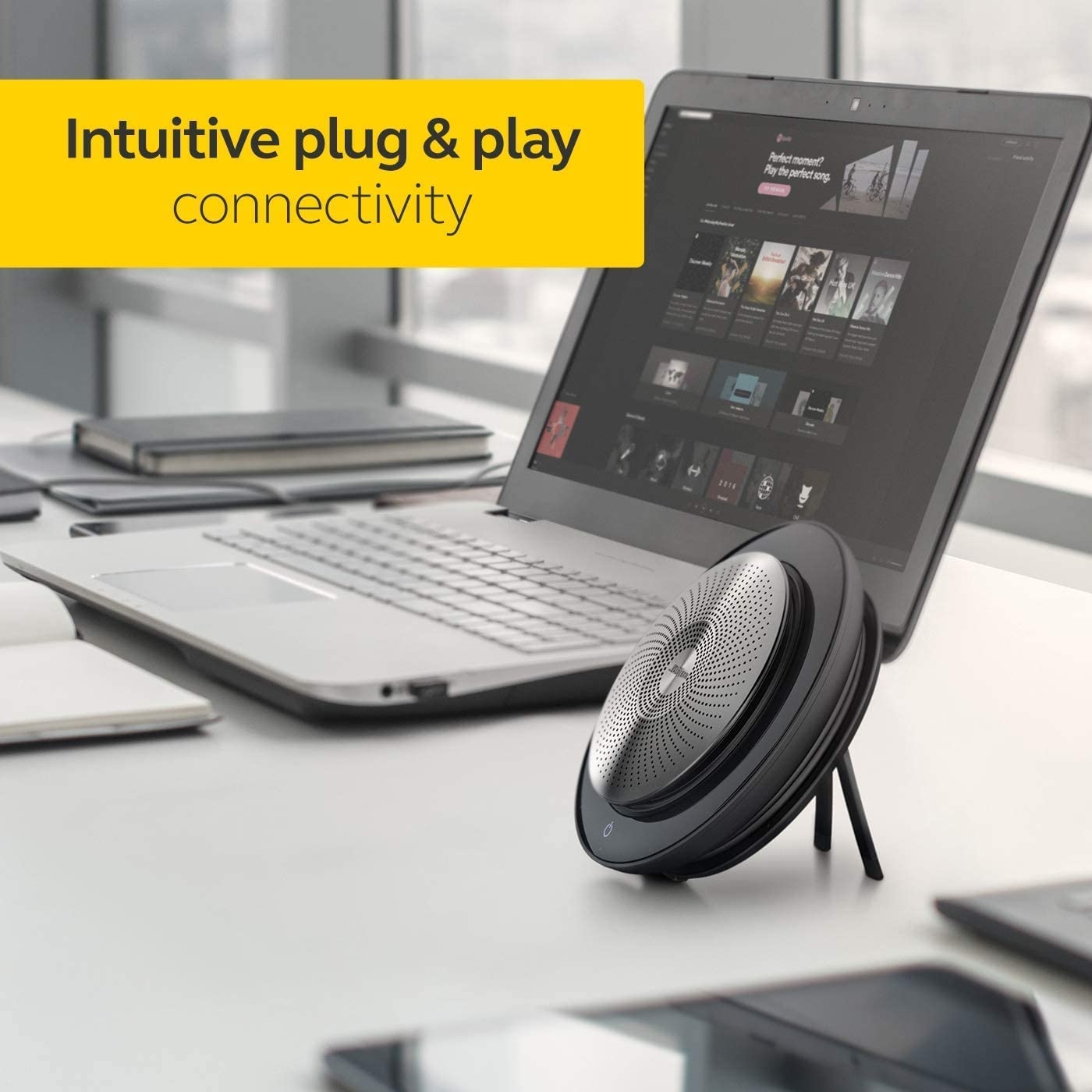Jabra Speak 510 Wireless Bluetooth Speaker for Softphone and Mobile Phone – Easy Setup, Portable Speaker for Holding Meetings - Image 22