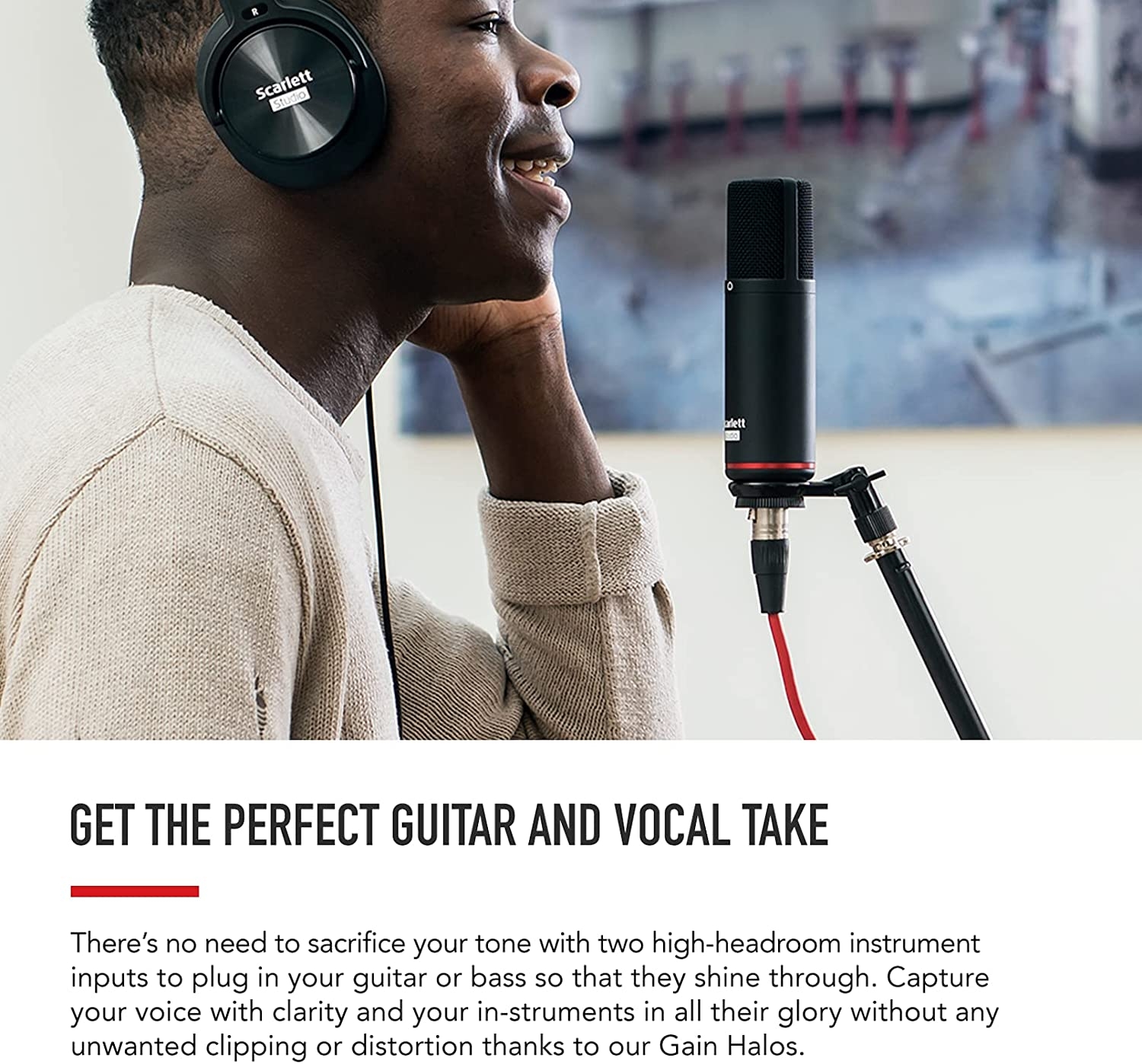 Focusrite Scarlett Solo Studio 3rd Gen USB Audio Interface Bundle for the Guitarist, Vocalist or Producer with Condenser - Image 12