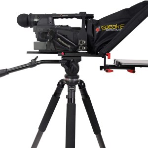 Digital Juice Speak Easy- Affordable, Durable iPad/Tablet/Smartphone Teleprompter w/ 70/30 Beamsplitter Glass & Aluminum Carry