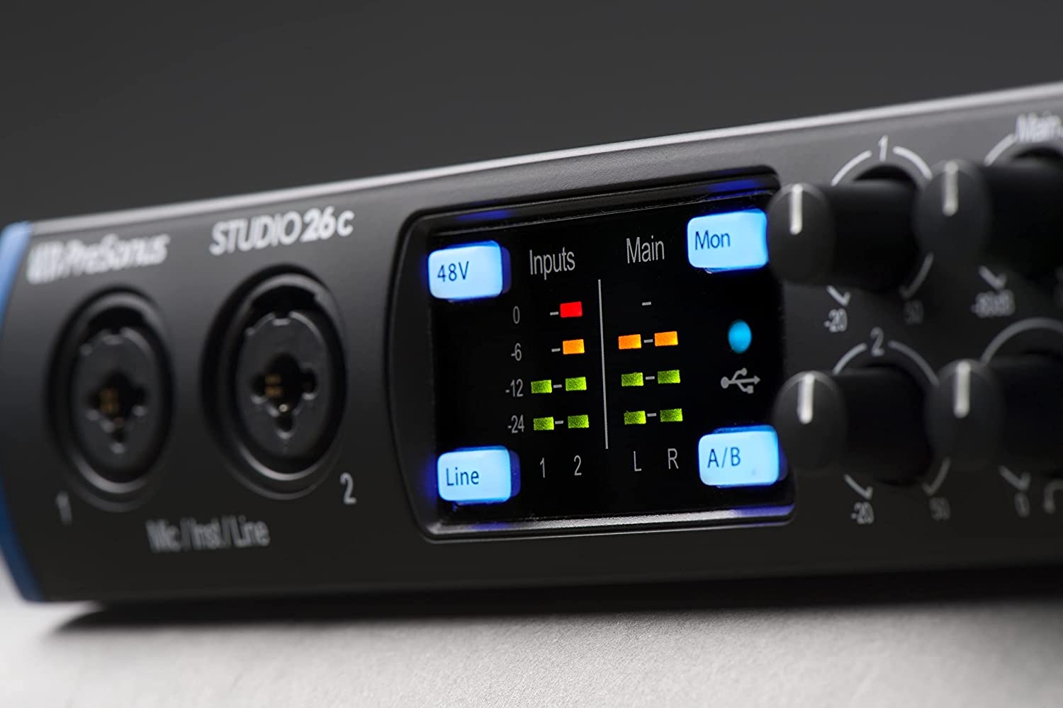 PreSonus Studio 24c 2x2, 192 kHz, USB Audio Interface with Studio One Artist and Ableton Live Lite DAW Recording Software - Image 32