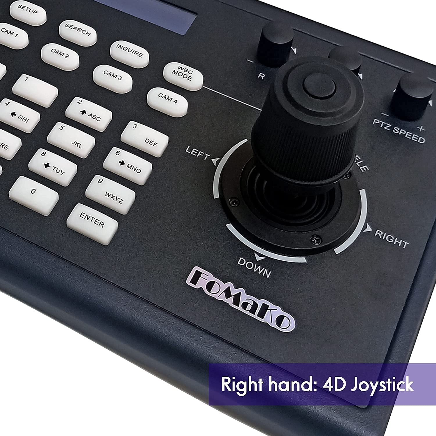 FoMaKo PTZ Camera 20X Optical Zoom HDMI PTZ Bundle with PTZ Controller PoE Keyboard,Contains 3 Items(FMK20SDx2+KC608) - Image 9