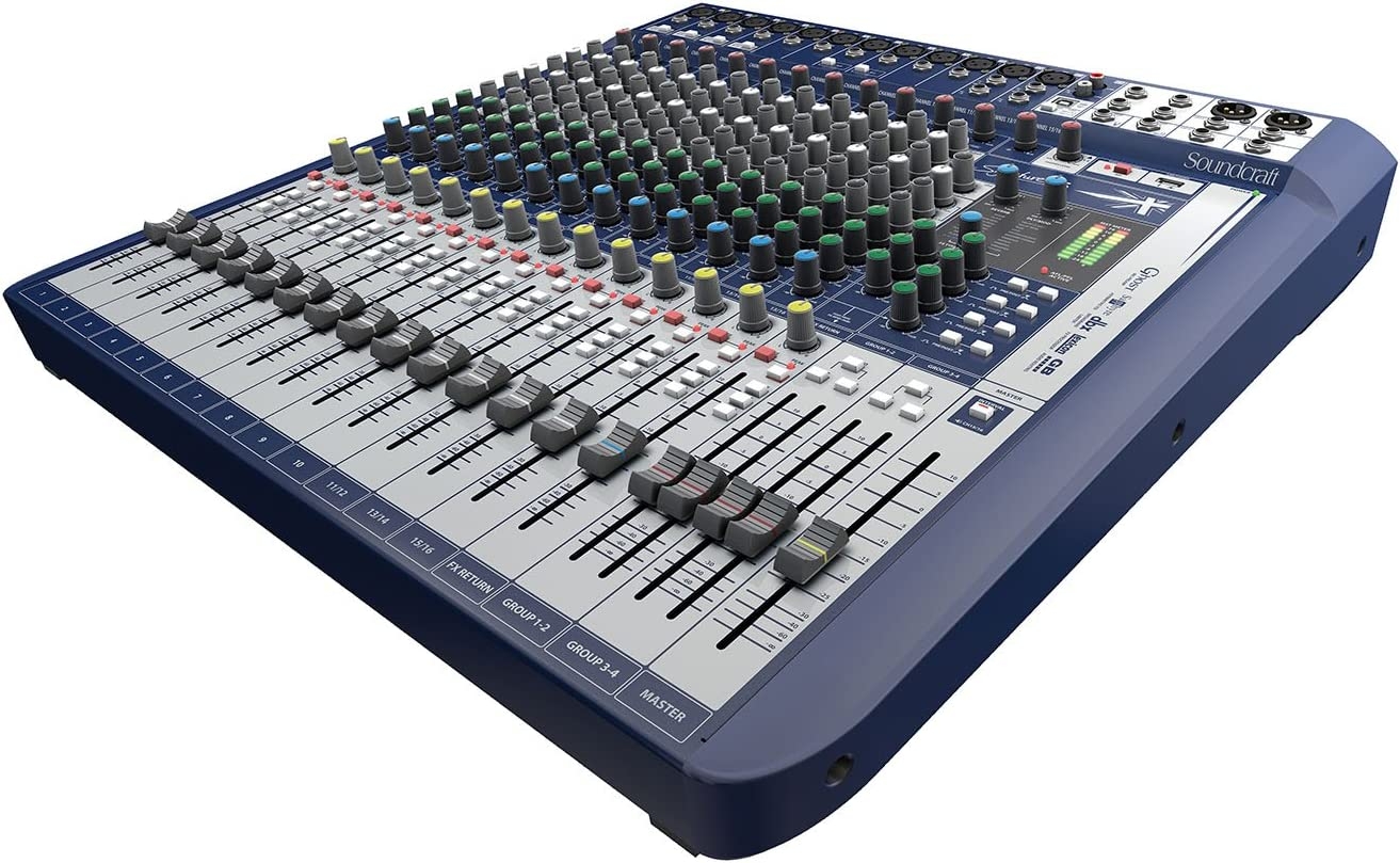 Soundcraft Signature 12MTK Analog 12-Channel Multi-track Mixer with Onboard Lexicon Effects - Image 2