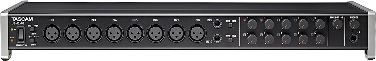 Tascam US-16x08 Rackmount USB Audio/MIDI Interface - Image 18