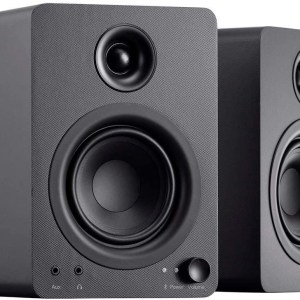 Monoprice DT-4BT 60-Watt Multimedia Desktop Powered Speakers with Bluetooth for Home, Office, Gaming, or Entertainment Setup