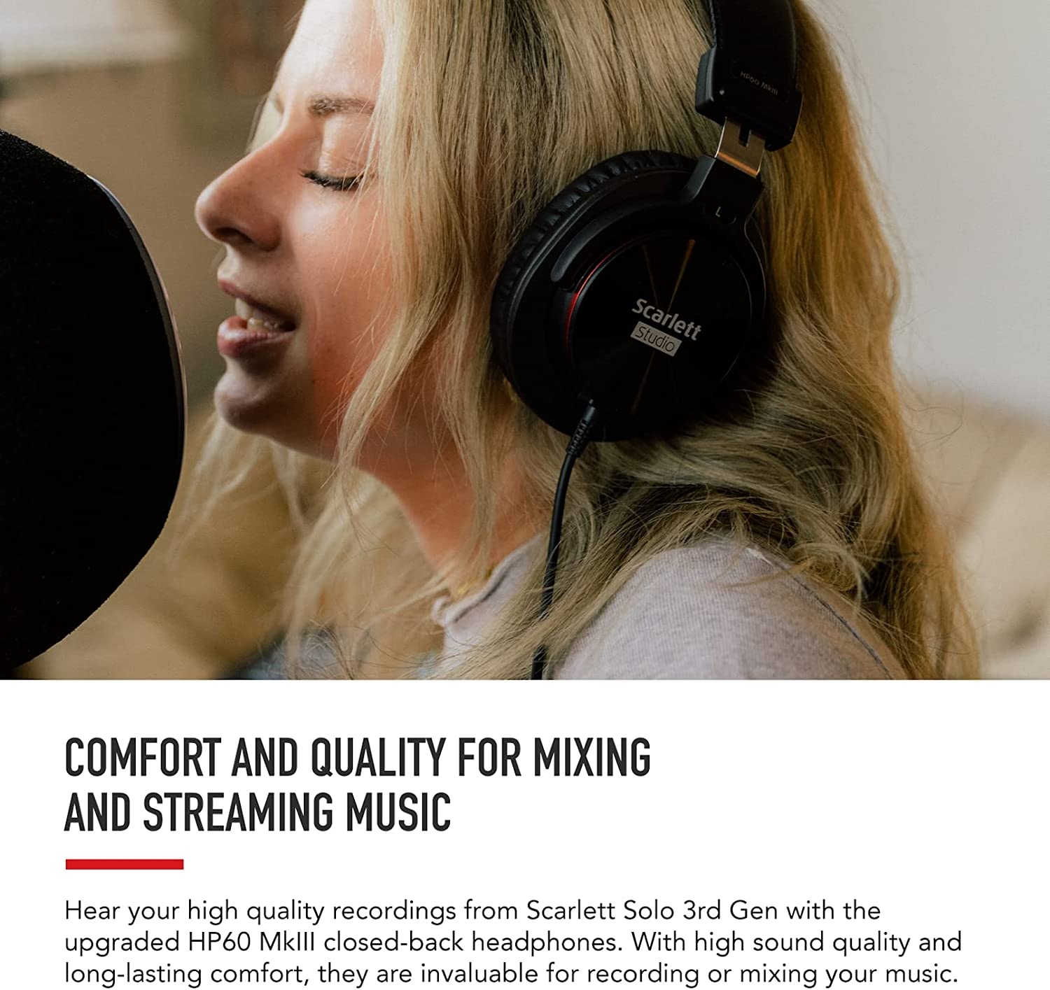 Focusrite Scarlett Solo Studio 3rd Gen USB Audio Interface Bundle for the Guitarist, Vocalist or Producer with Condenser - Image 37
