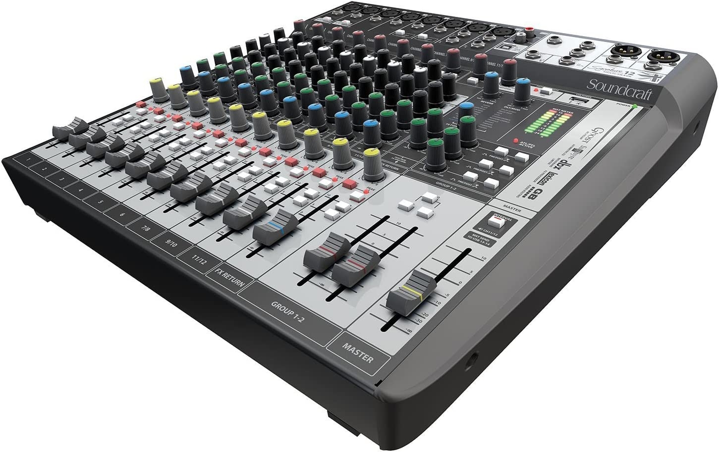 Soundcraft Signature 12MTK Analog 12-Channel Multi-track Mixer with Onboard Lexicon Effects - Image 15