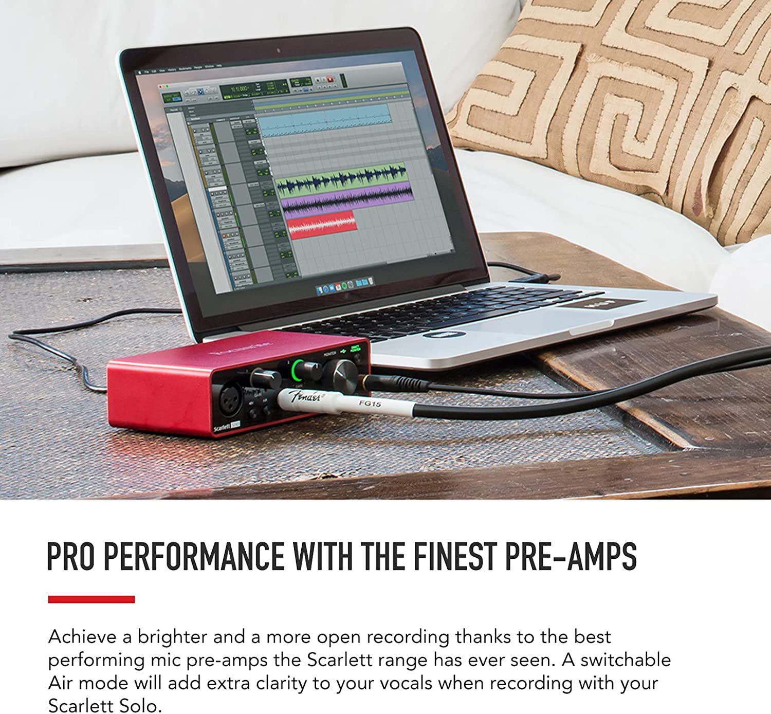 Focusrite Scarlett Solo Studio 3rd Gen USB Audio Interface Bundle for the Guitarist, Vocalist or Producer with Condenser - Image 23