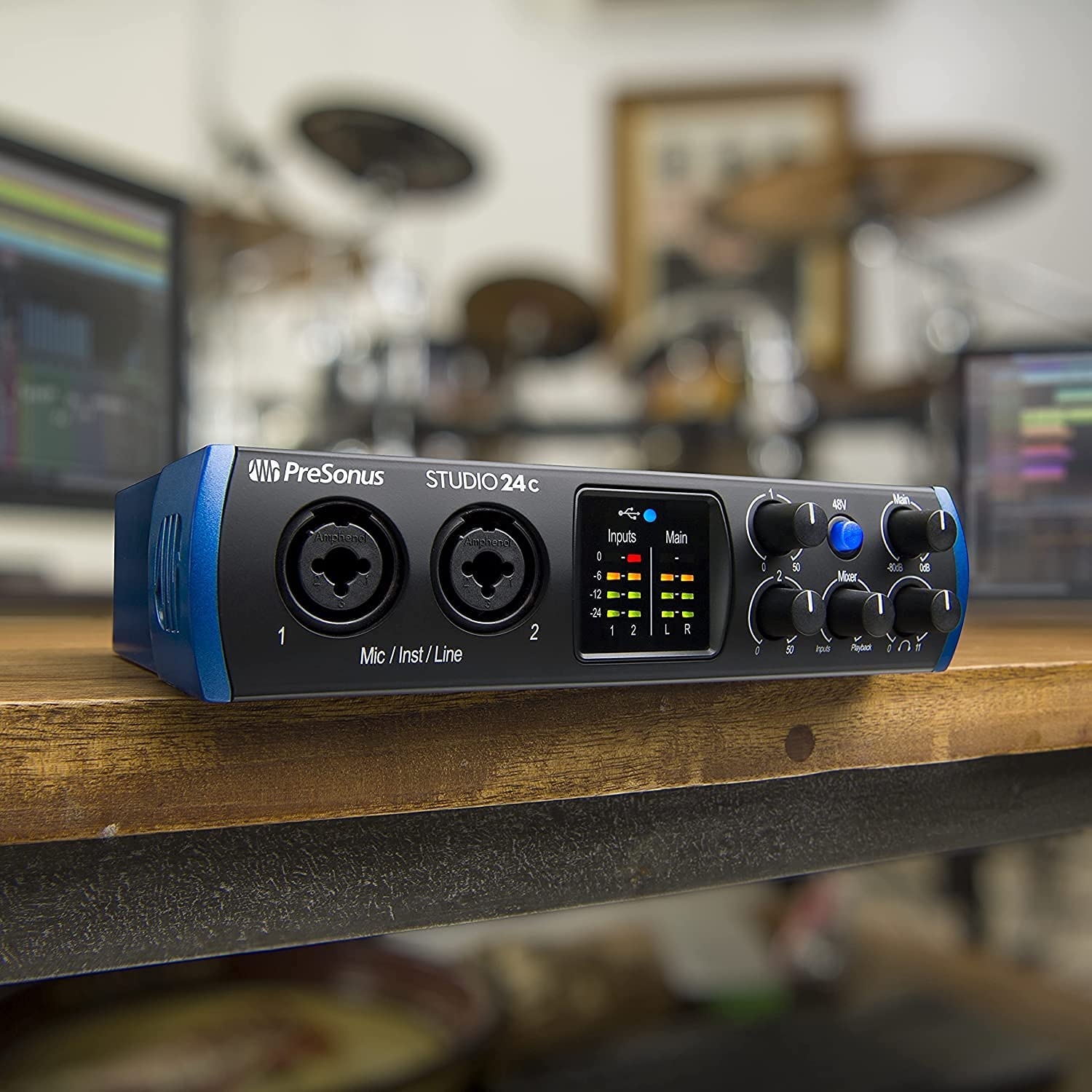 PreSonus Studio 24c 2x2, 192 kHz, USB Audio Interface with Studio One Artist and Ableton Live Lite DAW Recording Software - Image 48