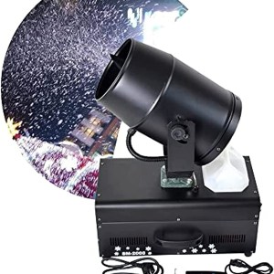 HSRG 2000W Snow Machine, Professional Snowflake Maker with Remote Control, Fake Falling Snowflakes Effect, Perfect for