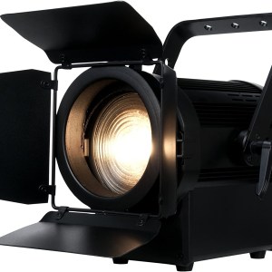 ADJ Products Encore FR150Z Lighting fixture is equipped with an 8" Fresnel lens & powered by a 130W LED engine, Medium